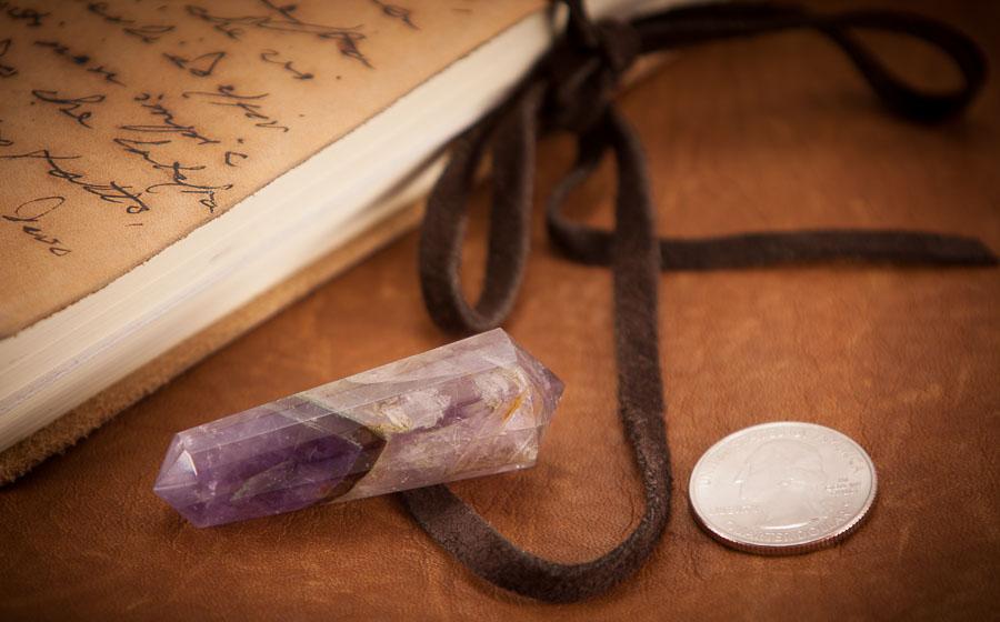 Amethyst 2 Inch Double Termintated Point