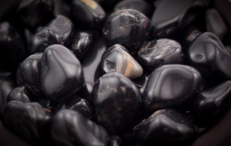 Black Onyx Tumbled 1 lb