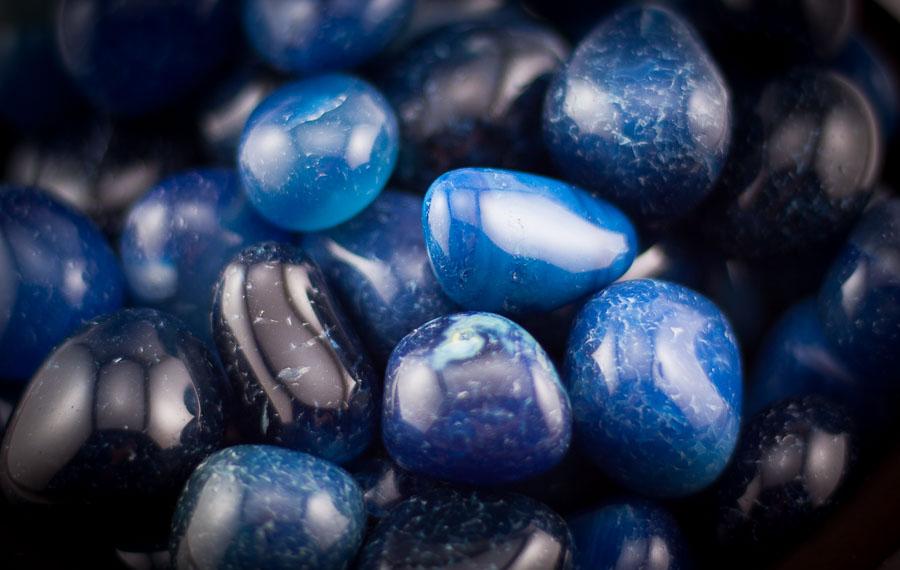 Blue Onyx Tumbled 1 lb