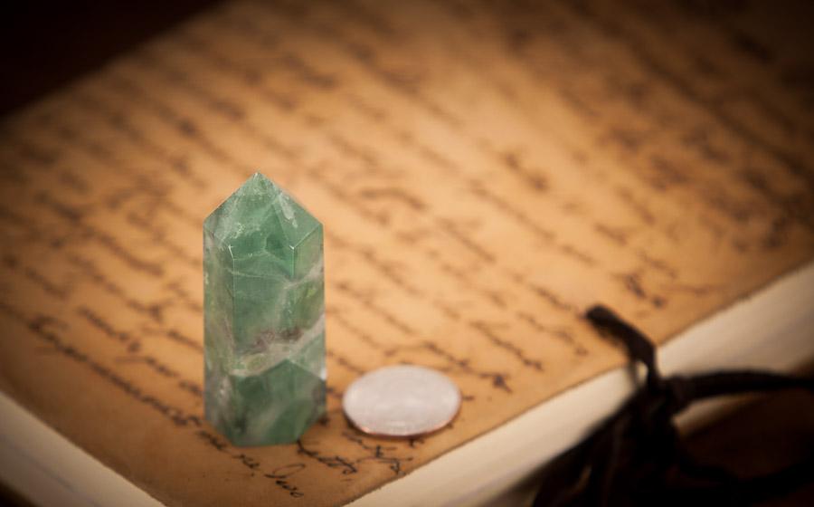 Fluorite point