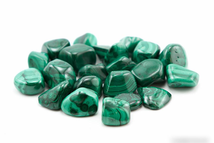 Malachite Tumbled lb