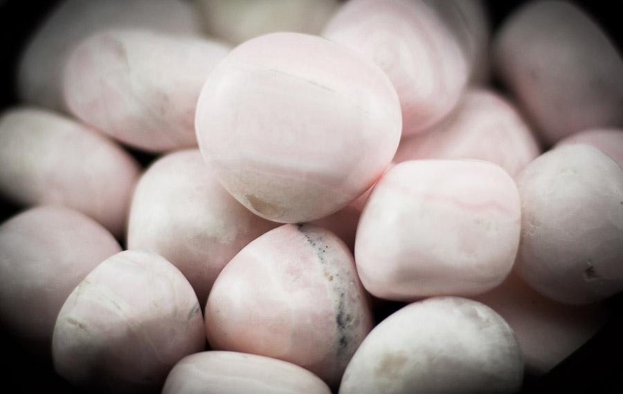 Pink Calcite Tumbled 1 lb