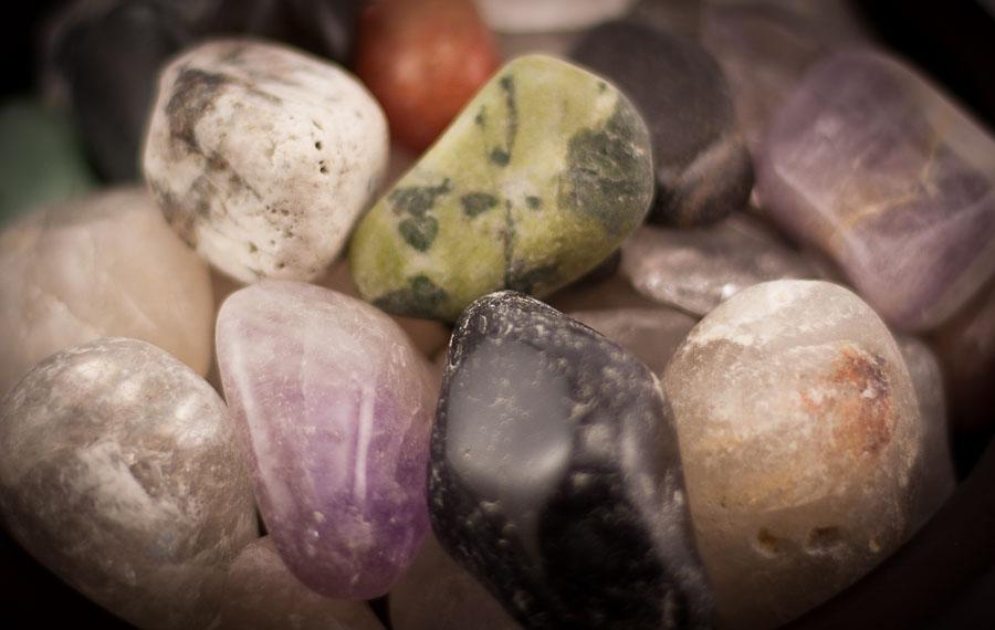Mixed Stones Tumbled 1 lb