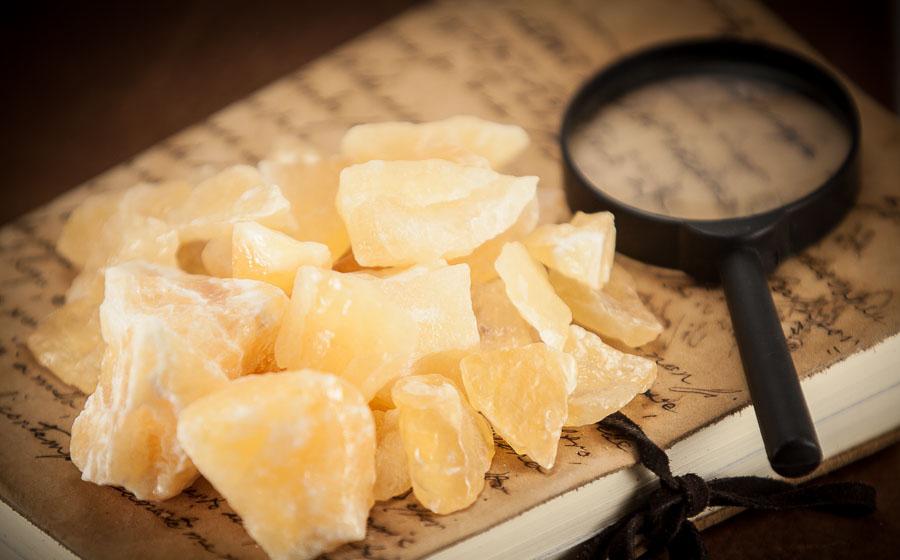 Orange Calcite Untumbled 1 lb