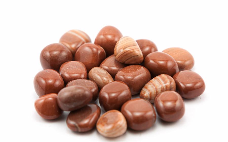 Red Malachite Tumbled 1 lb
