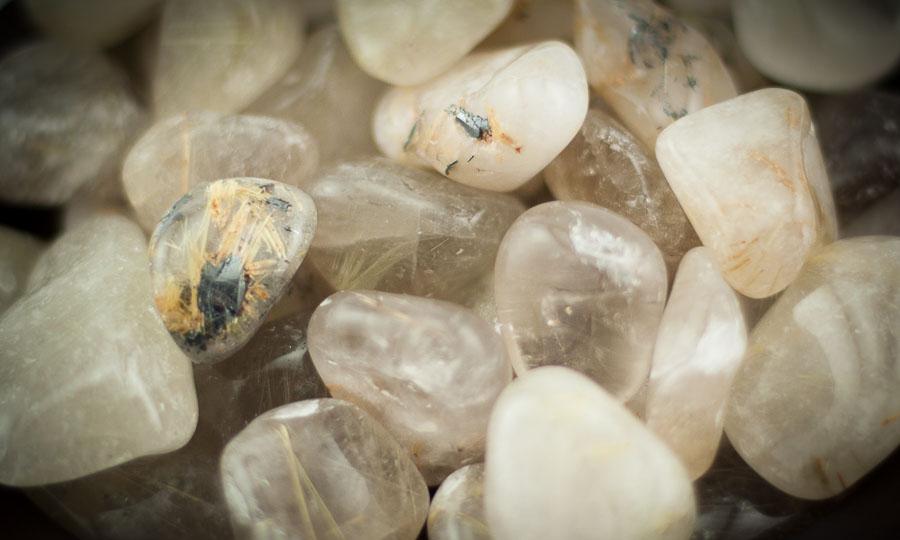 Rutile Tumbled 1 lb