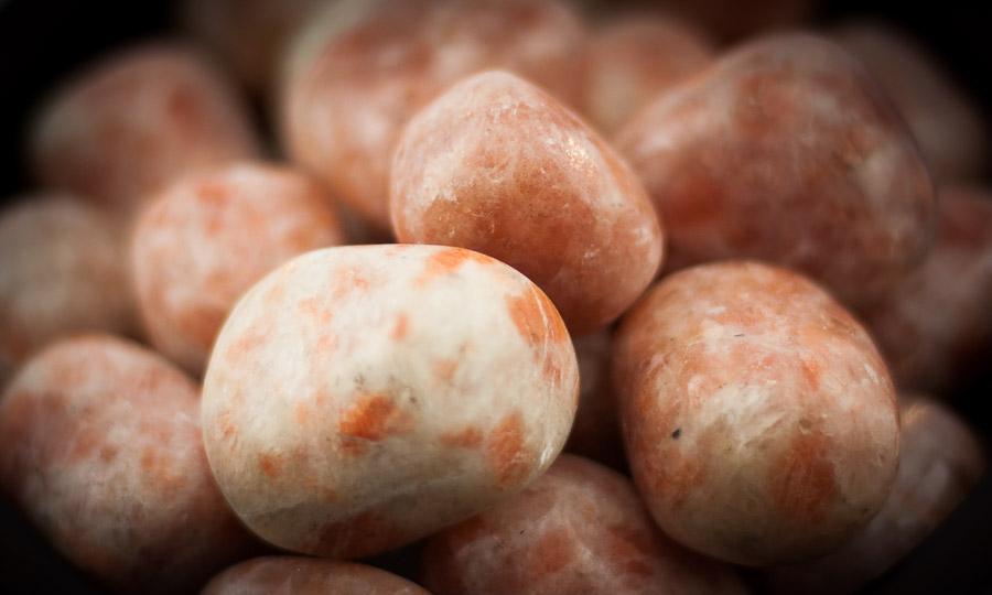 Natural Sunstone Tumbled 1 lb