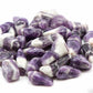 Chevron Amethyst Tumbled 1 lb