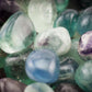 Rainbow Fluorite Tumbled 1 lb