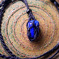 Macrame Gem Keeper Necklace.
