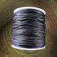 Black waxed cotton cord 100 meters 2mm